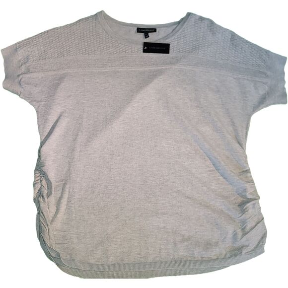 Lane Bryant NWT Stone Gray Short Sleeve Tee - Picture 2 of 6